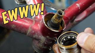 This Vintage Bridgestone T700 was RIDDEN HARD!