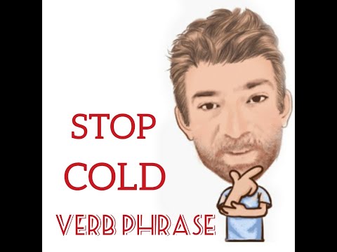 English Tutor Nick P Verb Phrase (297) Stop Cold
