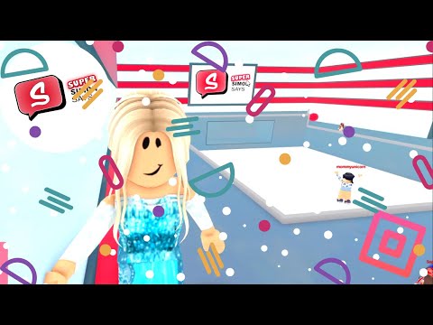 ELSA PLAYS SUPER SIMON SAYS?!? ROBLOX!