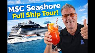 MSC Seashore Ship Tour: Upscale Design, Epic Pool Decks & Nonstop Fun at Sea!