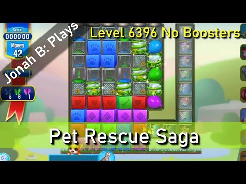 Pet Rescue Saga Level 6396 No Boosters