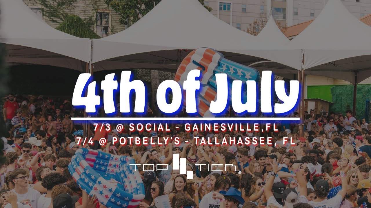 The 4TH of JULY ft AYYBO! Tickets at Potbelly's in Tallahassee by