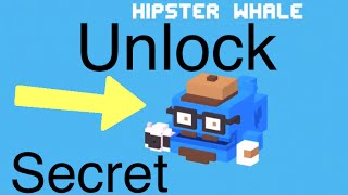 Crossy Road: Unlock Secret Character (Hipster Whale)