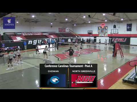 North Greenville vs. Chowan - 2020 Conference Carolinas Women's Volleyball Tournament Pool A