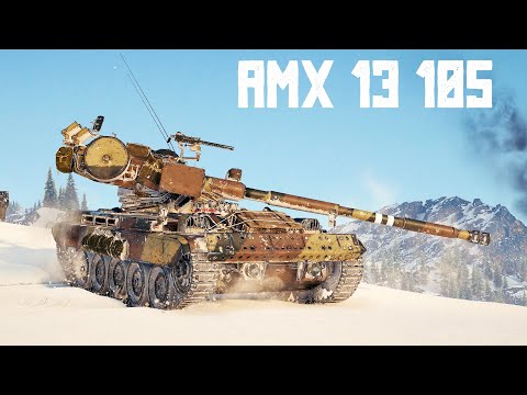 World of Tanks AMX 13 105 - Mobility Wins the Battle!