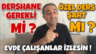 Dershaneye Gitmeli miyim? Özel Ders mi? Dershane mi? | Lgs Koçu Fatih 