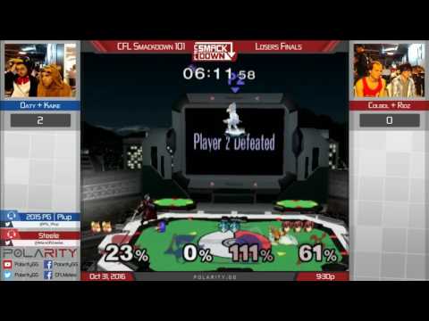 CFL Smackdown 101 Melee - Oaty + Kaike vs Colbol + Ridz - Losers Finals