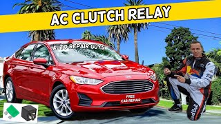 FORD FUSION AC CLUTCH RELAY 2013 2014 2015 2016 2017 2018 2019 2020