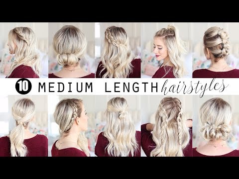 TEN Medium Length Hairstyles!!! | Twist Me Pretty