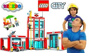 LEGO City Fire Пожарная станция (60110) - відео 2