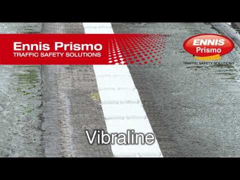 Vibraline by Ennis Prismo - Profiled Thermoplastic Road Marking