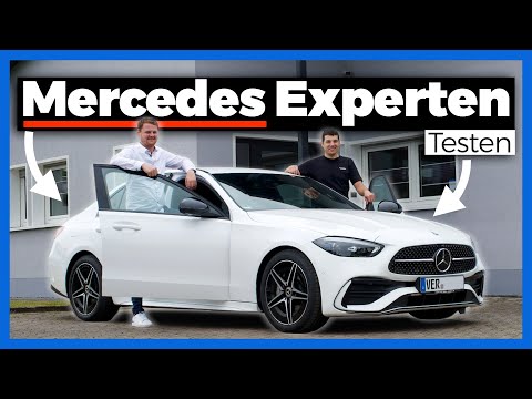 Mercedes experts test the new 2021 Mercedes-Benz C-Class