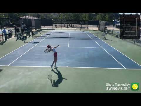 ITA Fall Nationals (Quarterfinals) - Connie Ma (Stanford) vs. Carson Tanguilig (North Carolina)