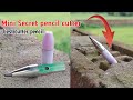 How to make a secret pencil cutter||world smallest ||#shorts
