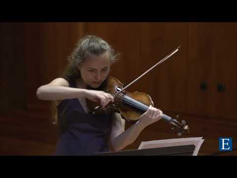R. SCHUMANN: Violin Sonata No.2, Op. 121 - Sara Valencia