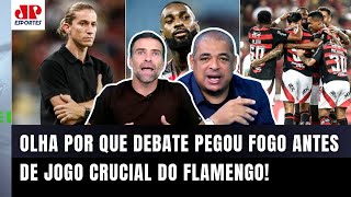 ‘Por%@ nenhuma: o Flamengo não precisa de…’; veja por que Pilhado disparou contra Vampeta