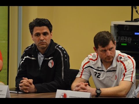 Pressekonferenz Berliner AK vor dem Spiel gegen den FSV Zwickau