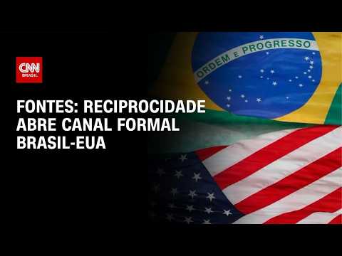 Reciprocidade abre canal formal Brasil-EUA, mas retaliação não é certa | CNN 360°