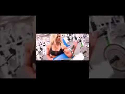 Muscle Girl With Super Biceps