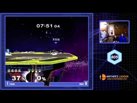 Melee @ Michael's #7: Singles Losers Finals - Hulka (Falco/Luigi) vs Dinner (Marth)