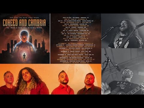 Coheed And Cambria 2023 tour w/ Deafheaven dates released, Neverender: No World For A Waking Mind