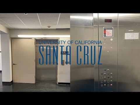 Cool United States w/ EPCO Hydraulic Elevator @ Social Sciences 2 bldg. - UCSC in Santa Cruz, CA.