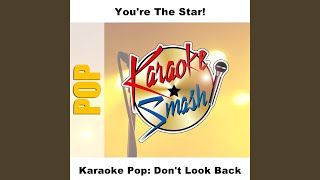 Don&#39;t Look Back (Karaoke-Version) As Made Famous By: Lucie Silvas