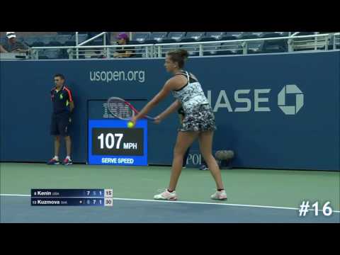 23 aces of Viktoria Kuzmova in semifinal against Kenin