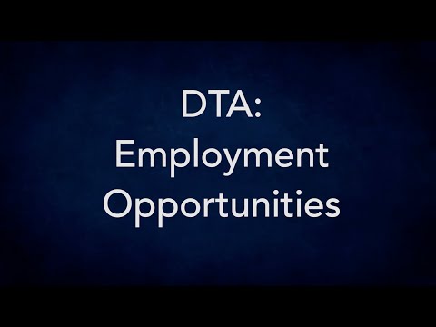DTA Employment Opportunities