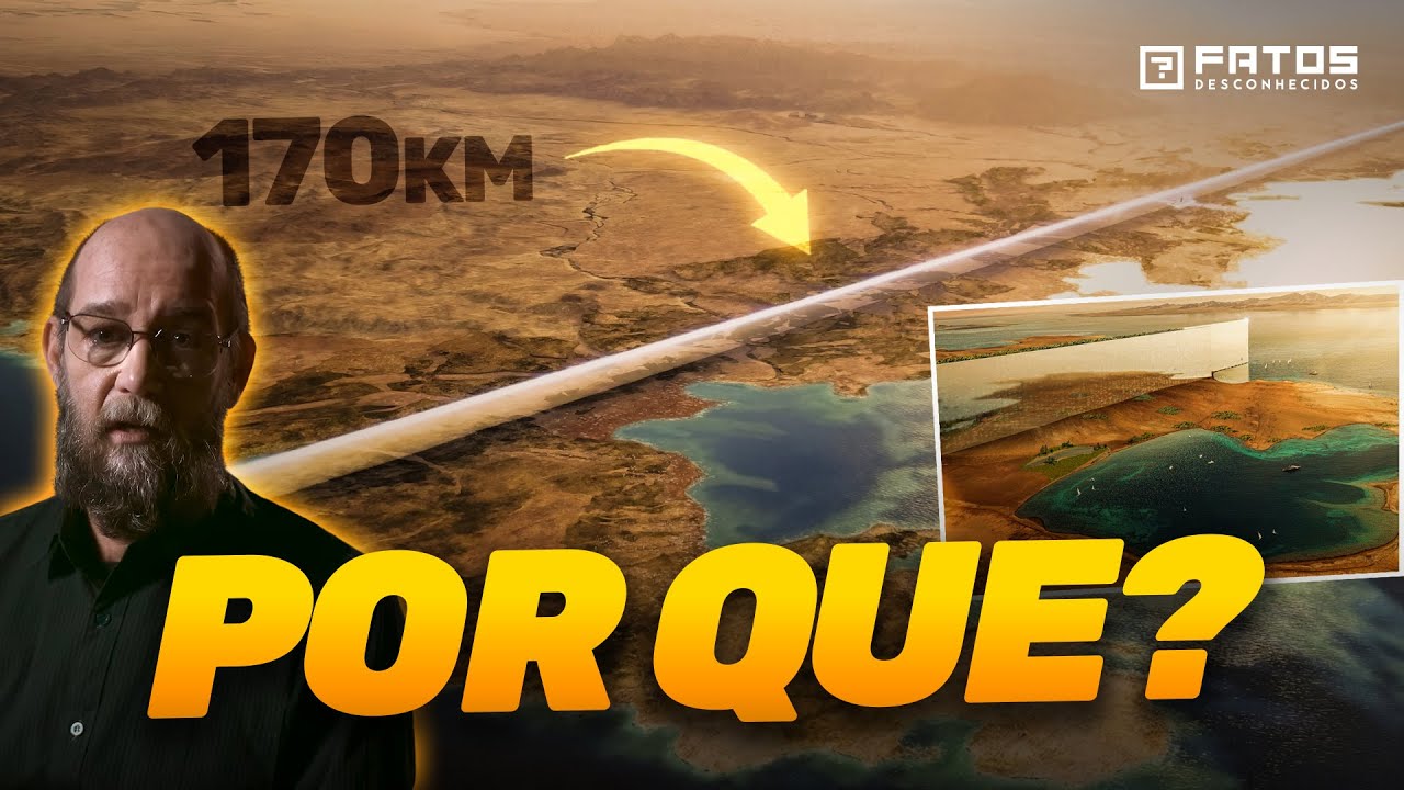 Por que a Arábia Saudita está construindo uma cidade de US$ 1 trilhão no deserto?