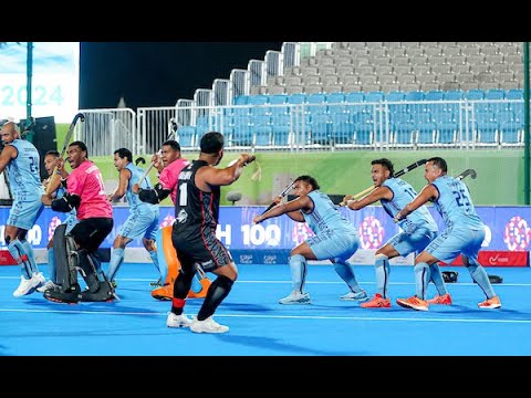 New Zealand's Haka vs FIji's Cibi at the FIH #Hockey5s World Cup 2024.