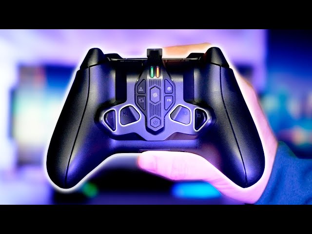 Vídeo relacionado con MoKo RGB Soporte de Mando Universal de 2 Niveles con Luces para Switch 2 Pro, PS5/4,Xbox Series X/S,Switch Pro y Otros Mandos, Decoración de Escritorio Accesorios de Juego con 2 Puertos USB para Carga