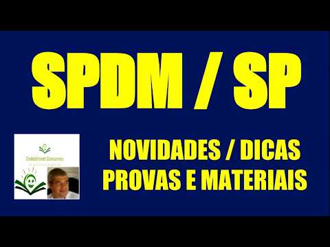 CONCURSO SPDM SP NOVIDADES PROVAS DICAS MATERIAIS CONCURSO PÚBLICO ASSOCIAÇÃO PAULISTA MEDICINA SAÚD