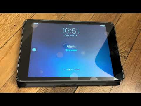 iPad mini 2 iOS 7.1.2 alarm
