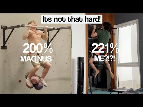 How to LITERALLY be STRONGER than MAGNUS (in weighted pullups)