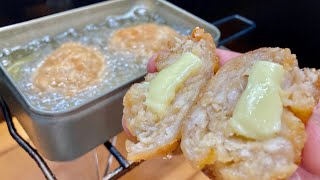 まるごとチーズインナゲットを揚げて自称濃いめレモンサワーをキメるだけの動画