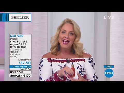 Perlier Shea Butter   Argan Oil All Over Nourishing Oil ...