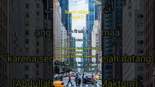 Download lagu murrotal surah 'abasa ayat 2 dan artinya mp3 Download lagu murrotal surah 'abasa ayat 2 dan artinya mp3