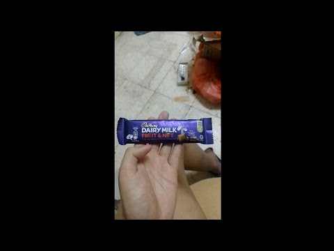 NEW Cadbury Dairy Milk fruit & nut ASMR link to buy in description
