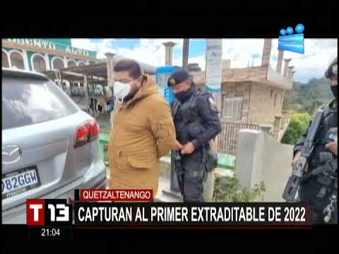 PNC reporta la capturan de primer extraditable del 2022