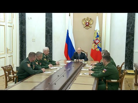 Video Thumbnail: Putin appoints commander of Russia's drone forces | AFP