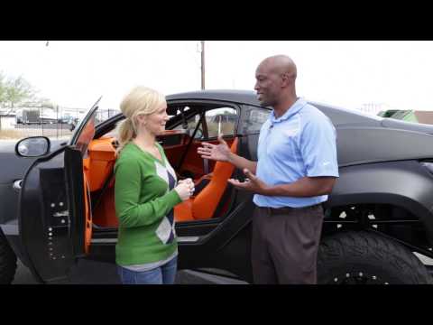 Thumbnail for Former NFL Player Jay Taylor Test Drives a Rally Fighter by Car