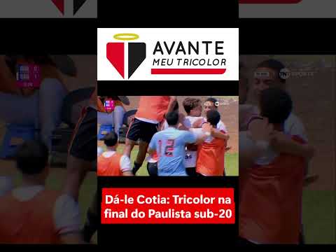COTIA NELES: CONFIRA OS GOLS DO SÃO PAULO QUE GARANTIRAM A CLASSIFICAÇÃO NA FINAL DO PAULISTA SUB-20