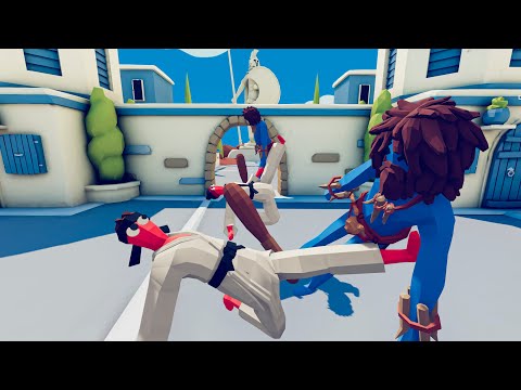 KICKBOXER MIXED VS UNIT - TABS Totally Accurate Battle Simulator - 🔥 🔥