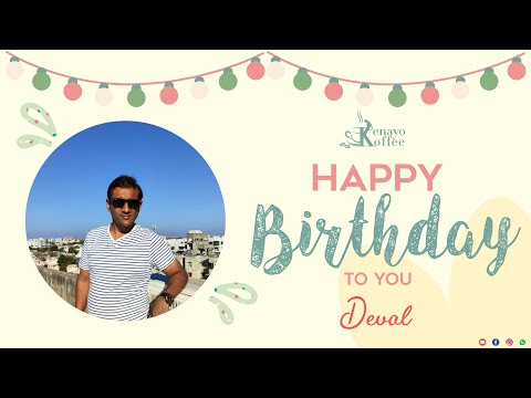 Happy Birthday Deval By :- Charmi Oza | Kenayo Koffee Season 2 |