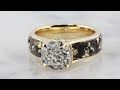 video - Phoenix Rising Lava Engagement Ring