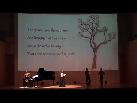 Trovas de Coimbra No. 1 "Vão se os anos...", by Alexandra Mascolo-David; Yara Ensemble