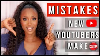 10 BIGGEST MISTAKES NEW AND SMALL YOUTUBERS MAKE AND HOW TO AVOID THEM