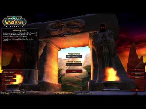 The Shazzrah WOW classic launch experience