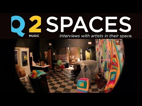 Electronic musician Dan Deacon's studio in Baltimore, Maryland: Q2 Spaces